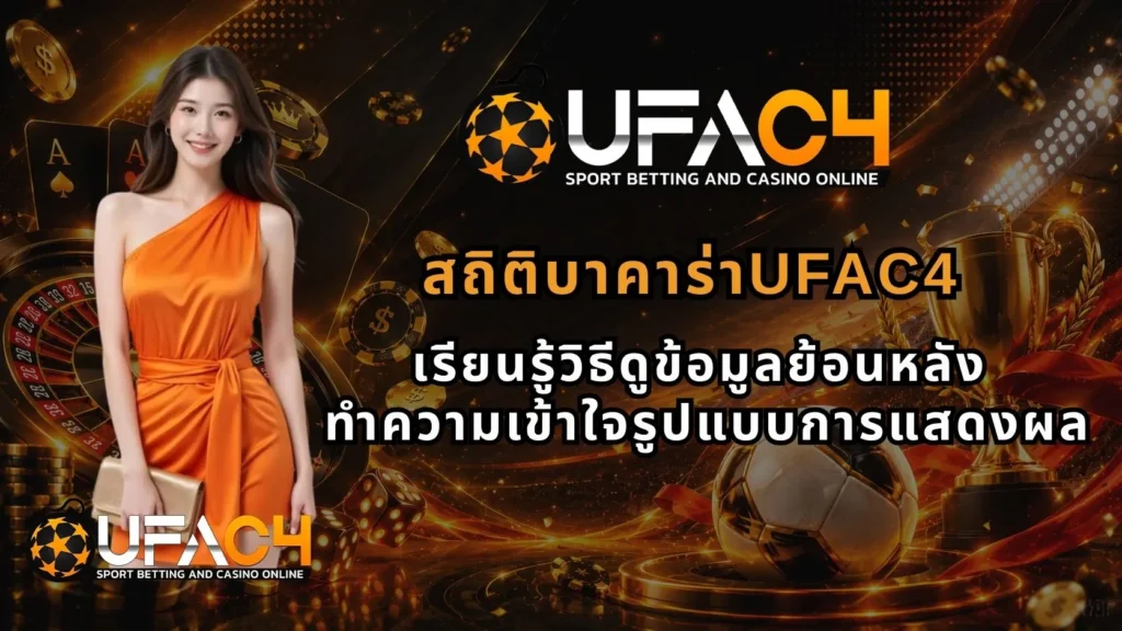 สถิติบาคาร่าUFAC4